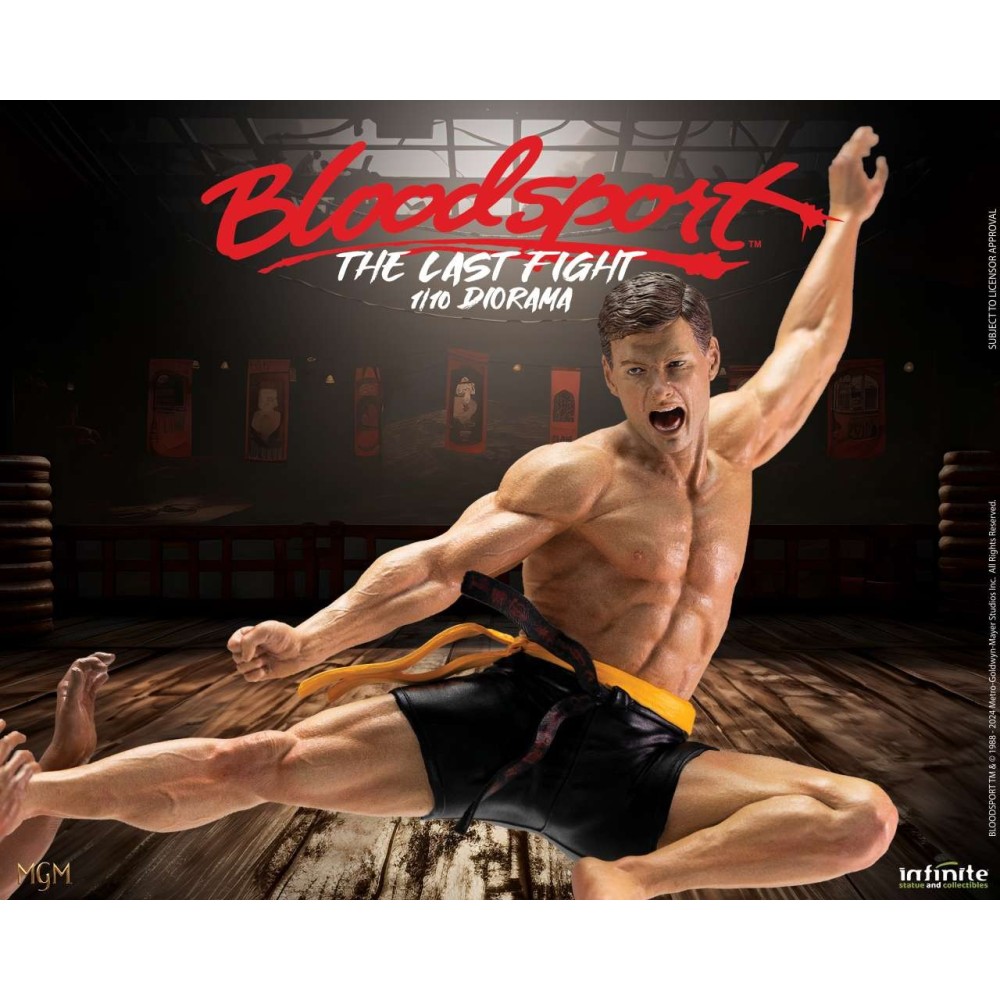 INFINITE STATUE BLOODSPORT THE LAST FIGHT 1/10 DIORAMA STATUE FIGURE