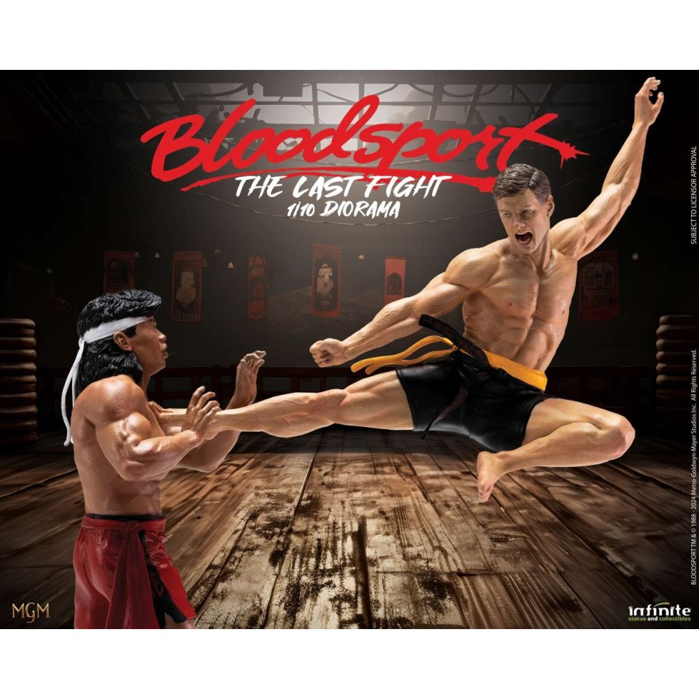 INFINITE STATUE BLOODSPORT THE LAST FIGHT 1/10 DIORAMA STATUE FIGURE