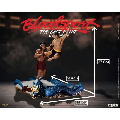 INFINITE STATUE BLOODSPORT THE LAST FIGHT 1/10 DIORAMA STATUE FIGURE
