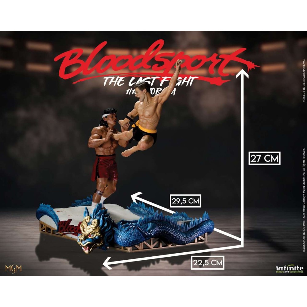 INFINITE STATUE BLOODSPORT THE LAST FIGHT 1/10 DIORAMA STATUE FIGURE