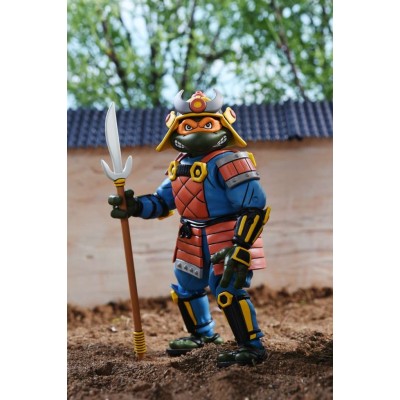 NECA NINJA TURTLES CARTOON SAMURAI MICHELANGELO & SPACE DONATELLO 2-PACK ACTION FIGURE