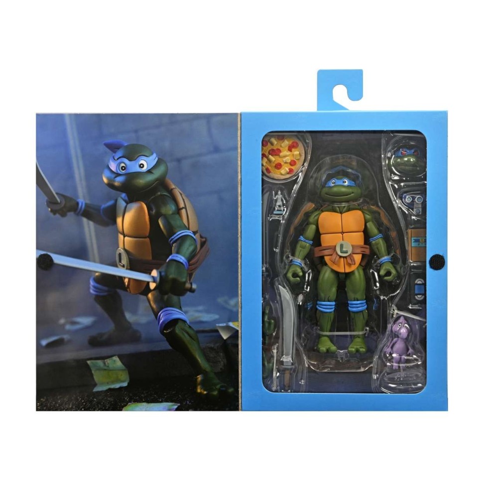 NECA NINJA TURTLES CARTOON ULTIMATE LEONARDO ACTION FIGURE