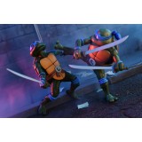 TEENAGE MUTANT NINJA TURTLES CARTOON LEONARDO ULTIMATE ACTION FIGURE NECA