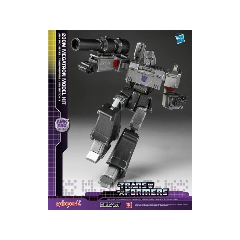 TRANSFORMERS GENERATION ONE MEGATRON MODEL KIT 20CM AMK PRO SERIES ACTION FIGURE YOLOPARK