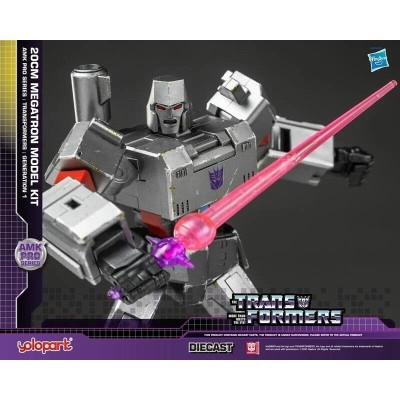 YOLOPARK TRANSFORMERS GENERATION ONE AMK PRO SERIES MEGATRON MODEL KIT 20CM ACTION FIGURE