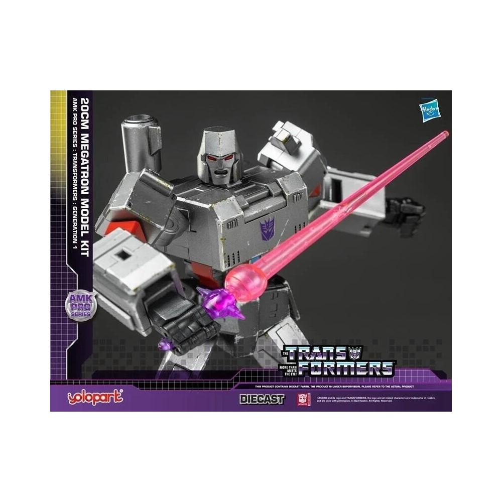 YOLOPARK TRANSFORMERS GENERATION ONE AMK PRO SERIES MEGATRON MODEL KIT 20CM ACTION FIGURE
