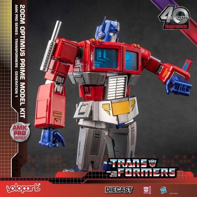 YOLOPARK TRANSFORMERS GENERATION ONE AMK PRO SERIES OPTIMUS PRIME MODEL KIT 20CM ACTION FIGURE