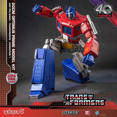 YOLOPARK TRANSFORMERS GENERATION ONE AMK PRO SERIES OPTIMUS PRIME MODEL KIT 20CM ACTION FIGURE