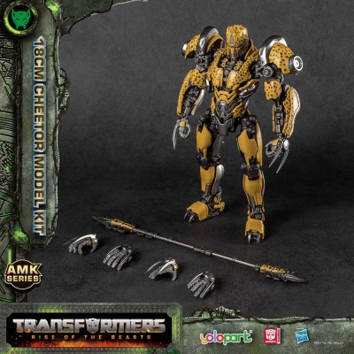YOLOPARK TRANSFORMERS RISE OF THE BEASTS AMK SERIES CHEETOR MODEL KIT 22CM ACTION FIGURE