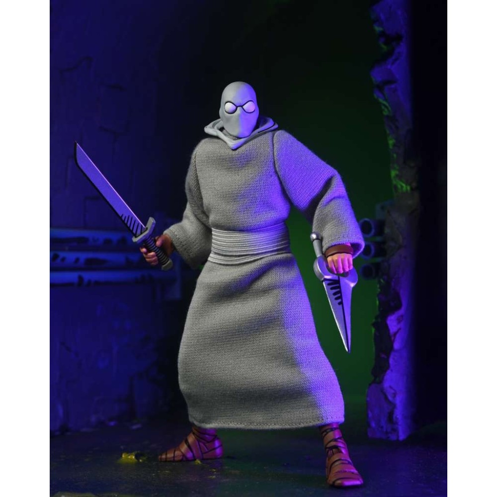 NECA TEENAGE MUTANT NINJA TURTLES COMICS FOOT NINJA CLASSIC COLORS ACTION FIGURE