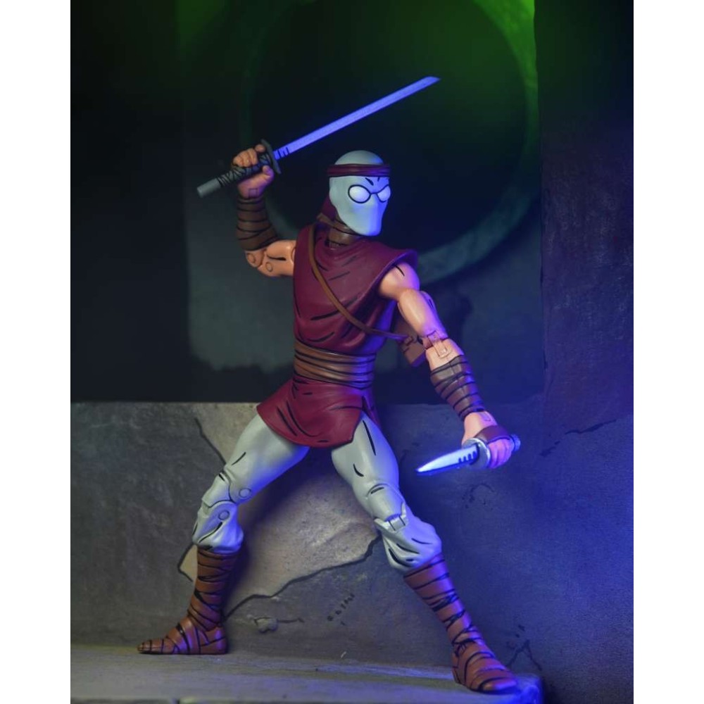 NECA TEENAGE MUTANT NINJA TURTLES COMICS FOOT NINJA CLASSIC COLORS ACTION FIGURE