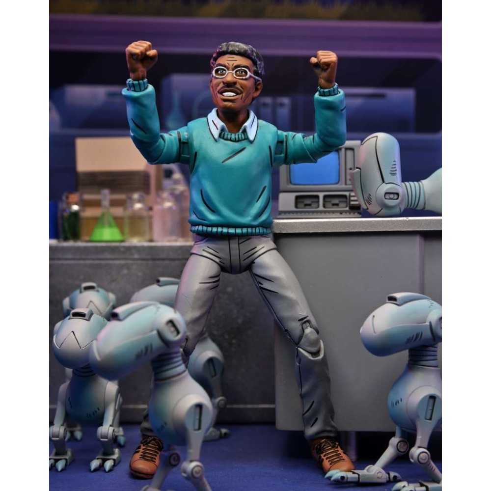 NECA NINJA TURTLES COMICS BAXTER STOCKMAN ACTION FIGURE