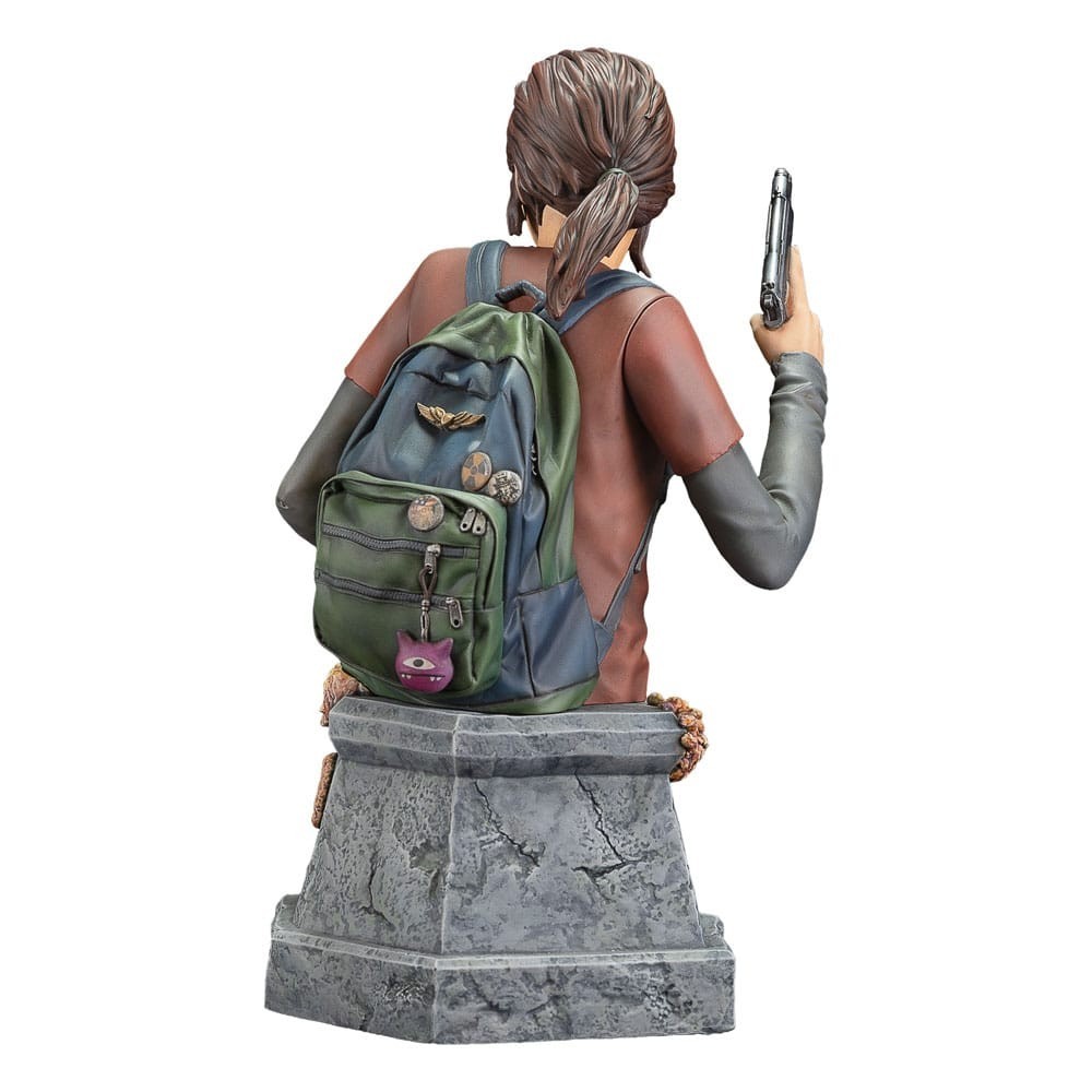 DARK HORSE THE LAST OF US ELLIE WITH HANDGUN BUST STATUE FIGURE