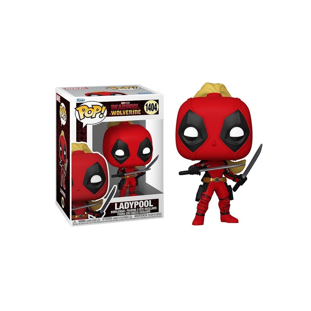 FUNKO FUNKO POP! DEADPOOL & WOLVERINE LADYPOOL BOBBLE HEAD