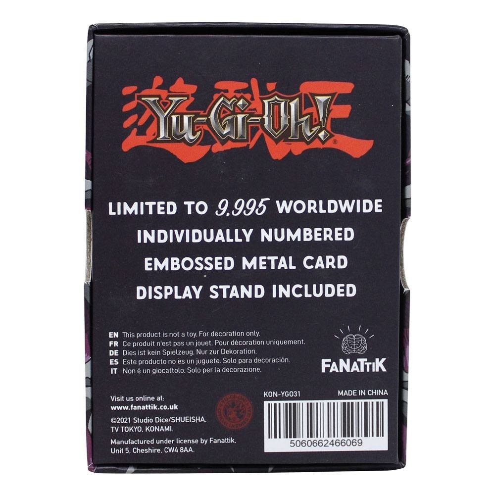 FANATTIK YU-GI-OH! LIMITED EDITION SUMMONED SKULL METAL CARD