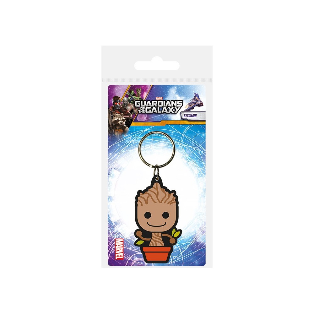 GUARDIANI DELLA GALASSIA BABY GROOT PORTACHIAVI IN GOMMA PYRAMID INTERNATIONAL