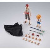 ONE PIECE SHANKS & MONKEY D. LUFFY CHILDHOOD S.H. FIGUARTS ACTION FIGURE BANDAI