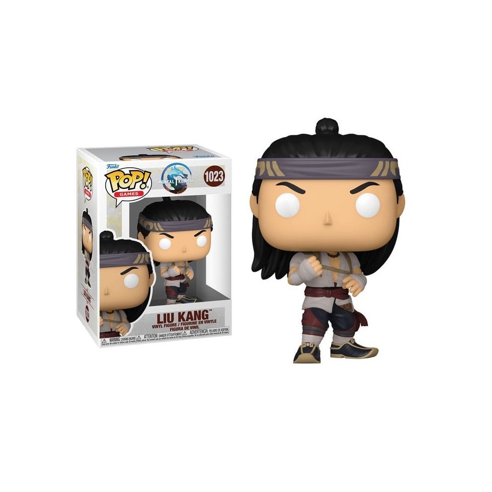 FUNKO FUNKO POP! MORTAL KOMBAT LIU KANG BOBBLE HEAD