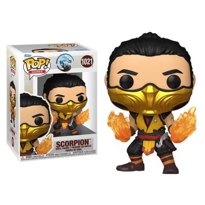 FUNKO FUNKO POP! MORTAL KOMBAT SCORPION BOBBLE HEAD