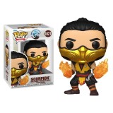 FUNKO FUNKO POP! MORTAL KOMBAT SCORPION BOBBLE HEAD