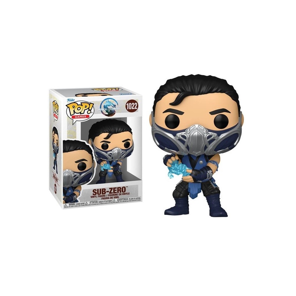 FUNKO POP! MORTAL KOMBAT 1 SUB-ZERO BOBBLE HEAD FIGURE FUNKO