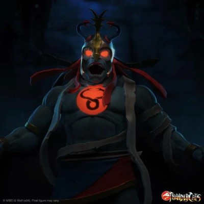 THUNDERCATS ULTIMATES MUMM-RA LED EYES ACTION FIGURE SUPER7