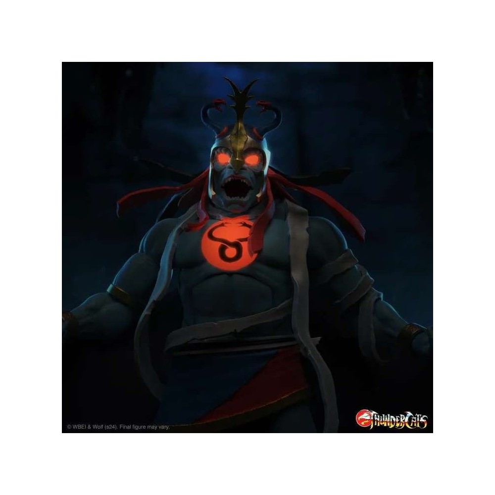 THUNDERCATS ULTIMATES MUMM-RA LED EYES ACTION FIGURE SUPER7