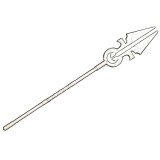 FANATTIK MAGIC THE GATHERING AVACYN'S MOONSILVER SPEAR REPLICA SILVER PLATED