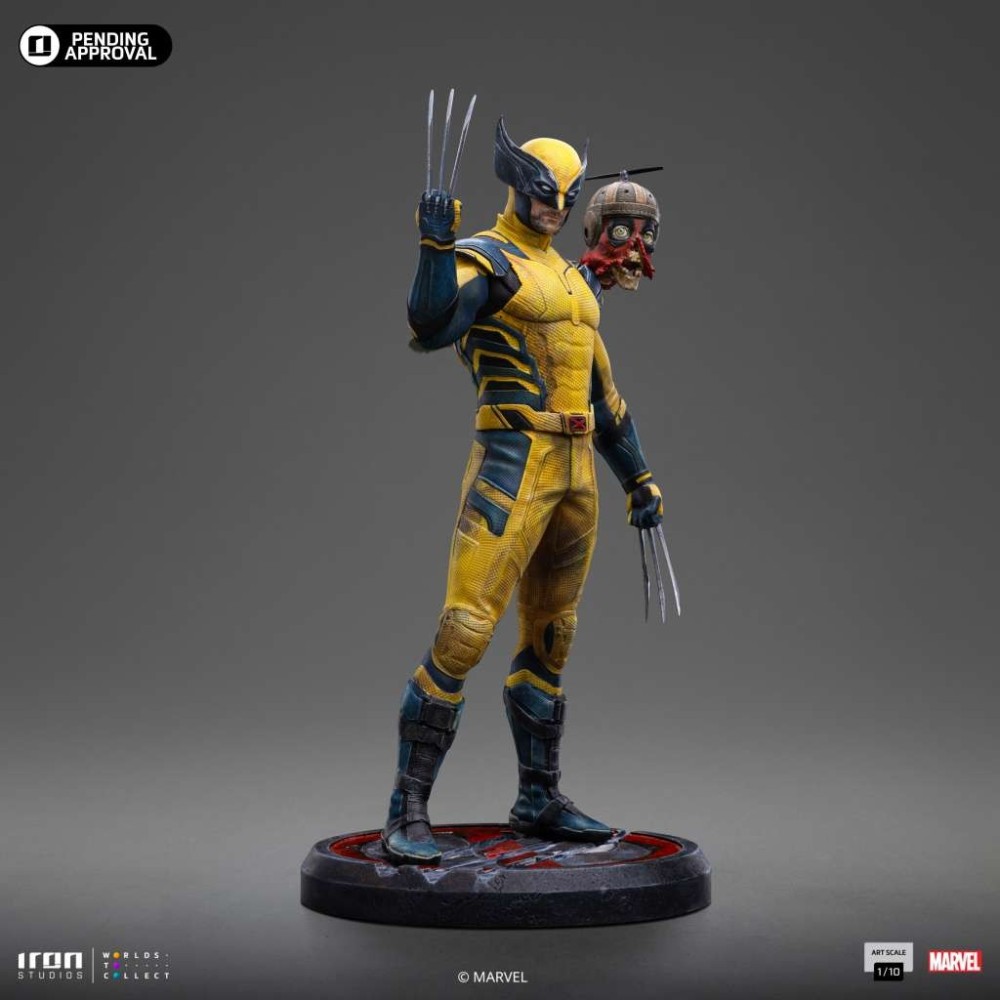 DEADPOOL & WOLVERINE ART SCALE WOLVERINE 1/10 STATUA FIGURE IRON STUDIOS