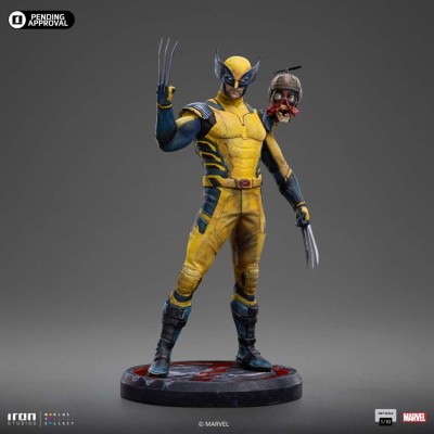 DEADPOOL & WOLVERINE ART SCALE WOLVERINE 1/10 STATUA FIGURE IRON STUDIOS