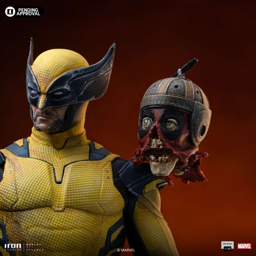 DEADPOOL & WOLVERINE ART SCALE WOLVERINE 1/10 STATUA FIGURE IRON STUDIOS