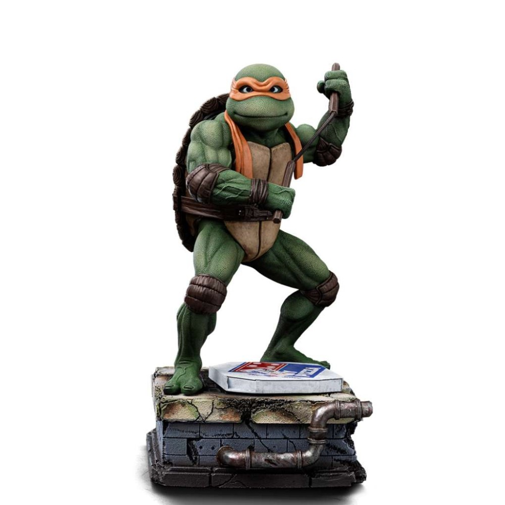 IRON STUDIOS TMNT MICHELANGELO ART SCALE 1/10 STATUE FIGURE