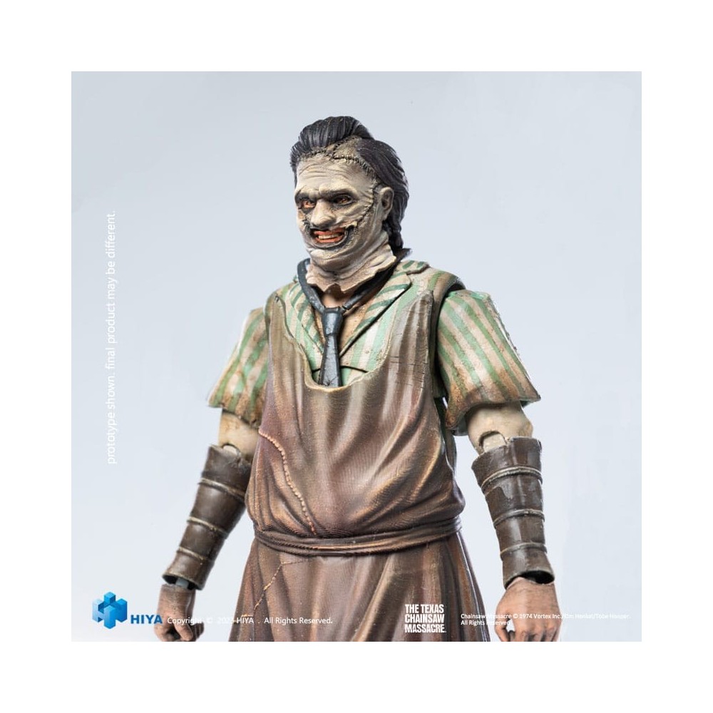 TEXAS CHAINSAW MASSACRE 2003 LEATHERFACE KILLING MASK EXQUISITE MINI ACTION FIGURE HIYA TOYS