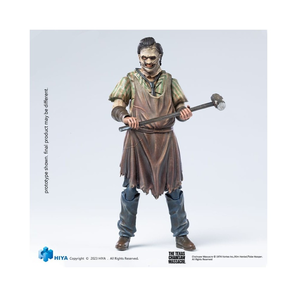 HIYA TOYS TEXAS CHAINSAW MASSACRE 2003 EXQUISITE MINI LEATHERFACE KILLING MASK ACTION FIGURE