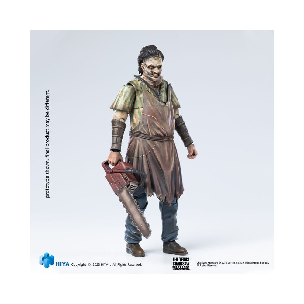 HIYA TOYS TEXAS CHAINSAW MASSACRE 2003 EXQUISITE MINI LEATHERFACE KILLING MASK ACTION FIGURE