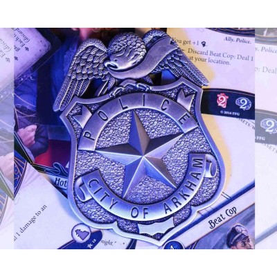 FANATTIK ARKHAM HORROR POLICE BAGDE REPLICA