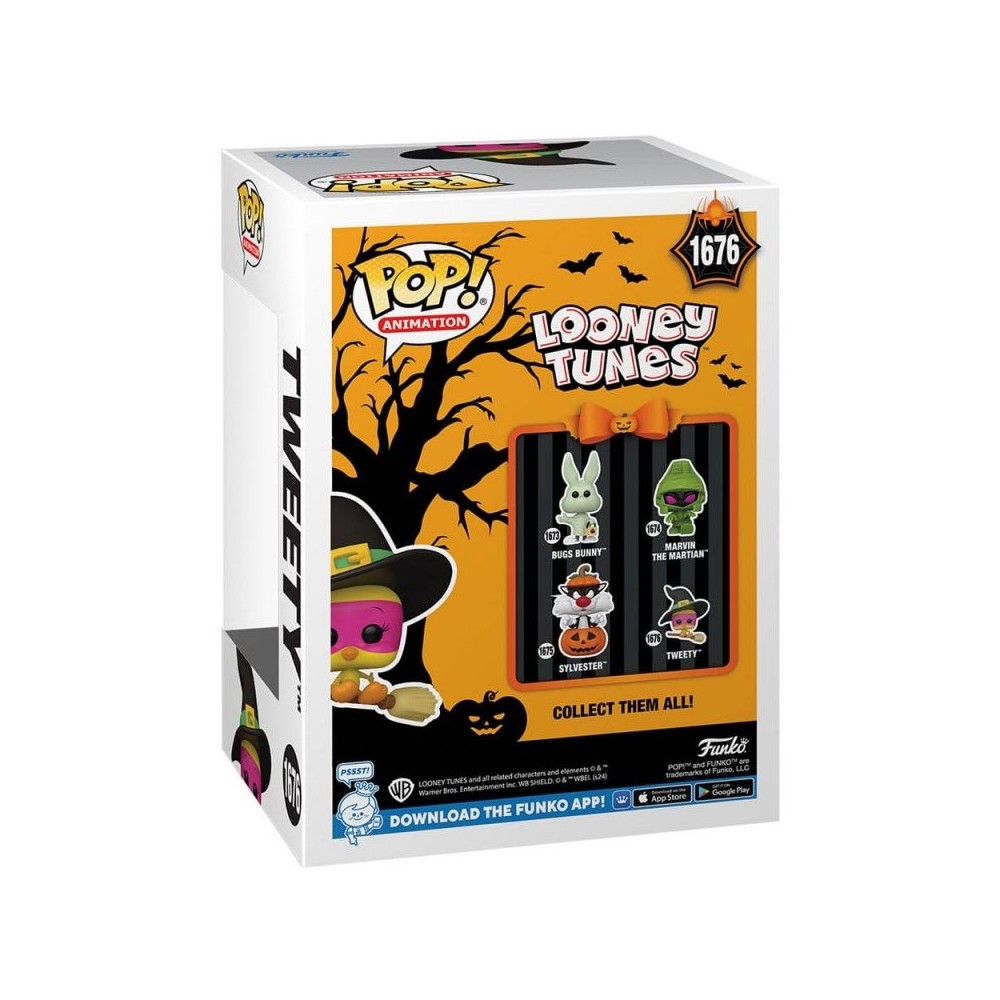 FUNKO POP! LOONEY TUNES HALLOWEEN TWEETY BOBBLE HEAD KNOCKER FIGURE FUNKO