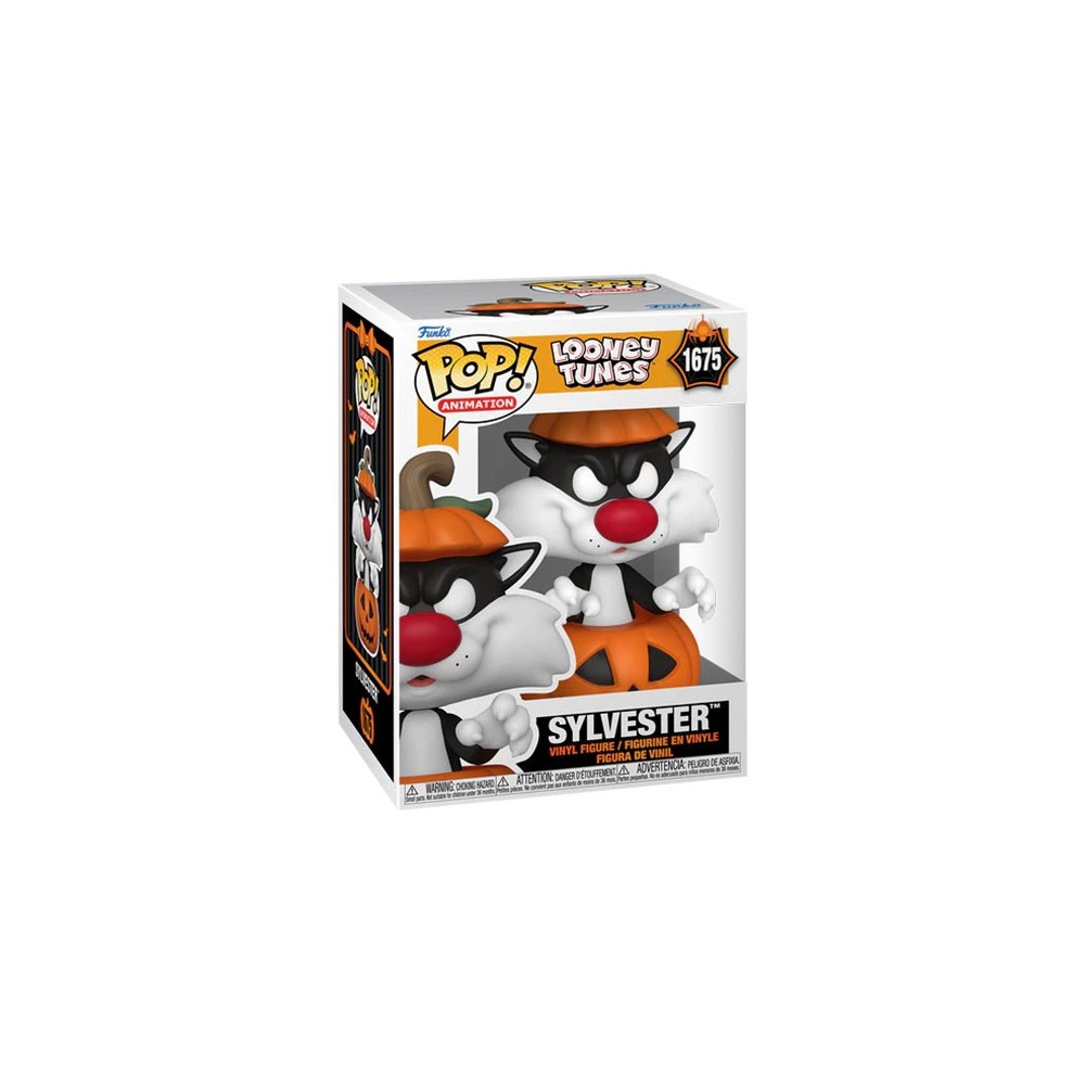 FUNKO FUNKO POP! LOONEY TUNES HALLOWEEN SYLVESTER BOBBLE HEAD FIGURE