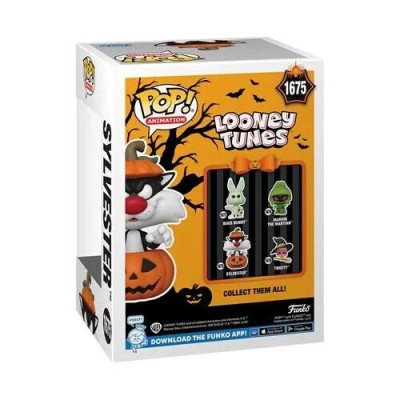 FUNKO FUNKO POP! LOONEY TUNES HALLOWEEN SYLVESTER BOBBLE HEAD FIGURE