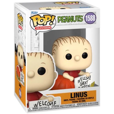 FUNKO POP! PEANUTS HALLOWEEN LINUS BOBBLE HEAD KNOCKER FIGURE FUNKO