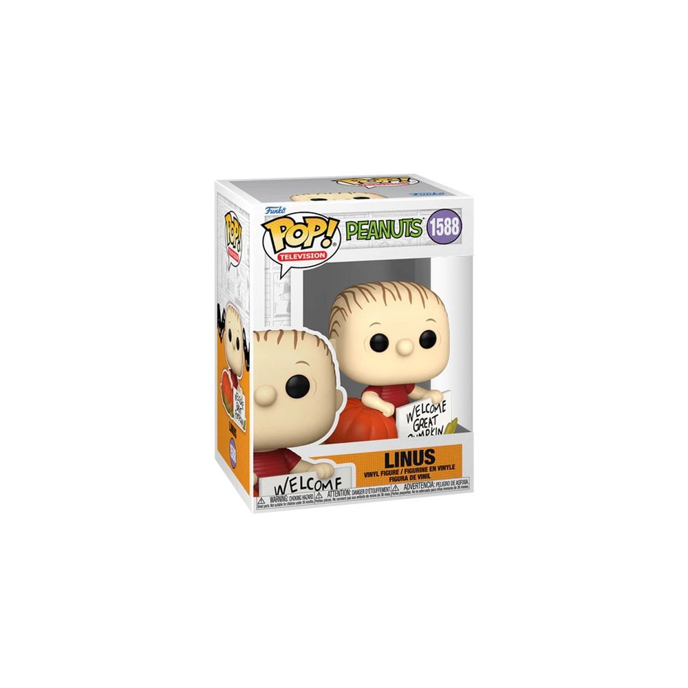 FUNKO POP! PEANUTS HALLOWEEN LINUS BOBBLE HEAD KNOCKER FIGURE FUNKO