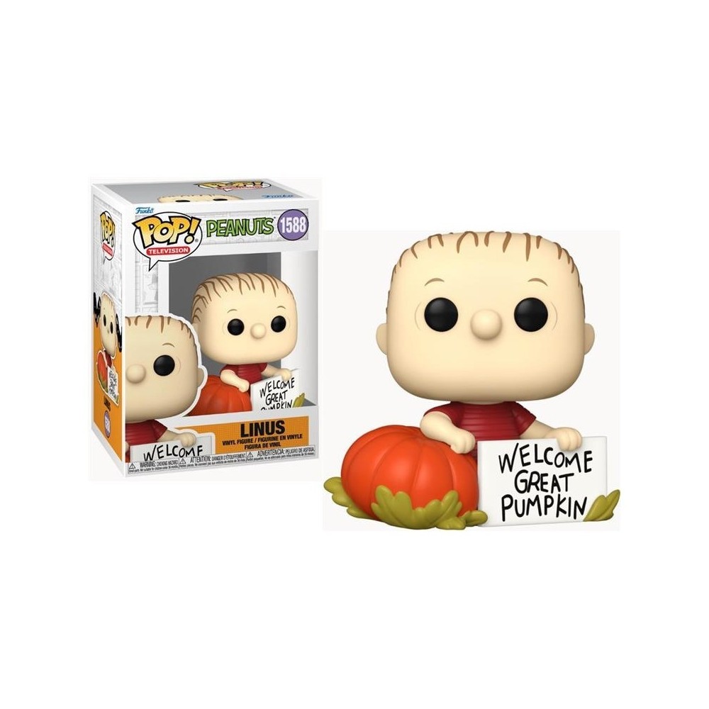 FUNKO POP! PEANUTS HALLOWEEN LINUS BOBBLE HEAD KNOCKER FIGURE FUNKO