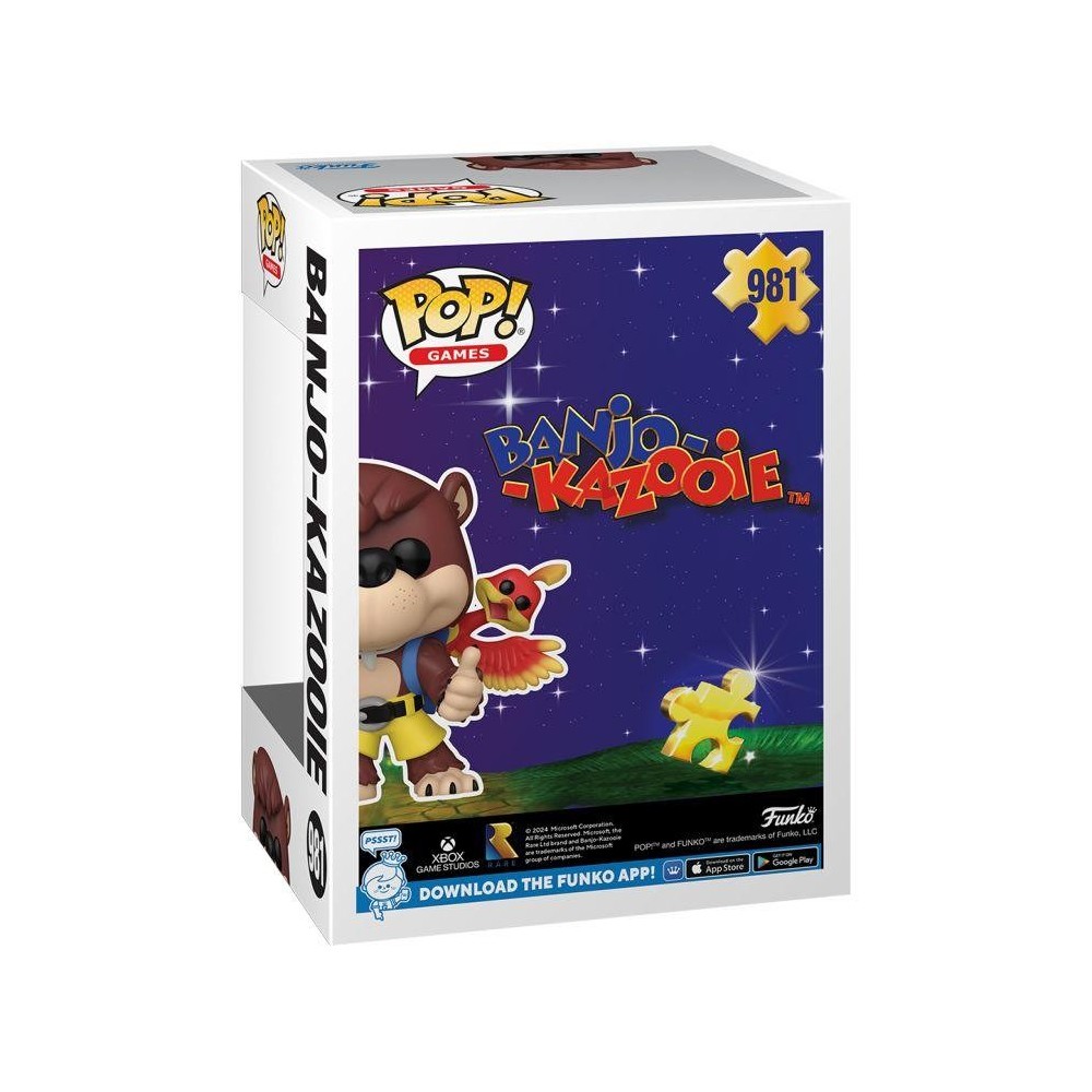 FUNKO FUNKO POP! BANJO AND KAZOOIE BOBBLE HEAD FIGURE