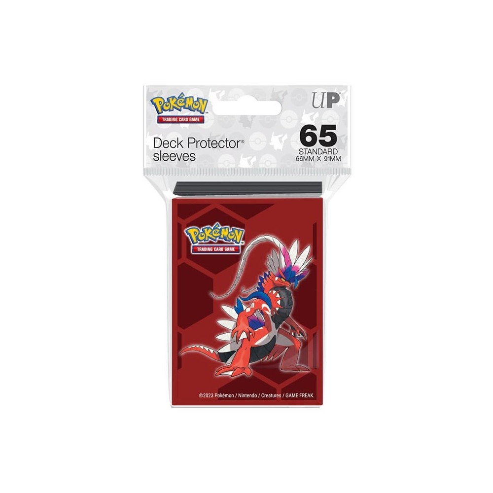 ULTRA PRO POKEMON KORAIDON DECK PROTECTOR SLEEVES 65X PACK