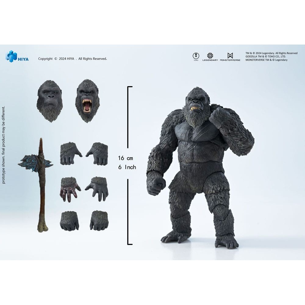 GODZILLA X KONG THE NEW EMPIRE KONG EXQUISITE BASIC ACTION FIGURE HIYA TOYS