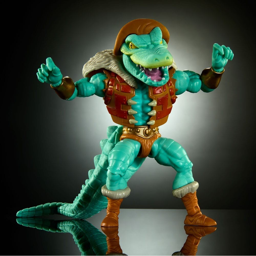 TURTLES OF GRAYSKULL LEATHERHEAD DELUXE ACTION FIGURE MATTEL