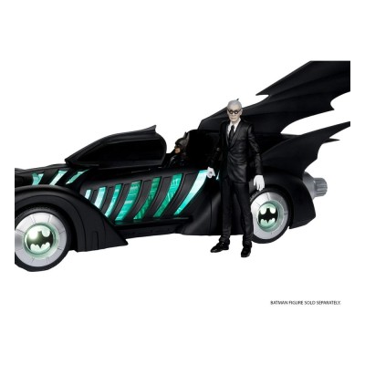 DC MULTIVERSE VEHICLE BATMAN FOREVER ALFRED AND BATMOBILE 79CM ACTION FIGURE MC FARLANE
