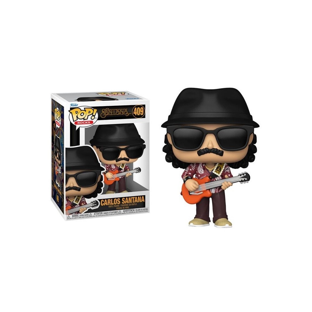 FUNKO FUNKO POP! ROCKS CARLOS SANTANA BOBBLE HEAD