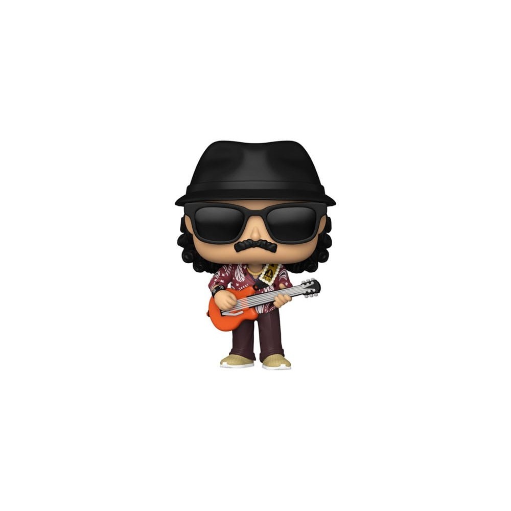 FUNKO POP! ROCKS CARLOS SANTANA BOBBLE HEAD FIGURE FUNKO