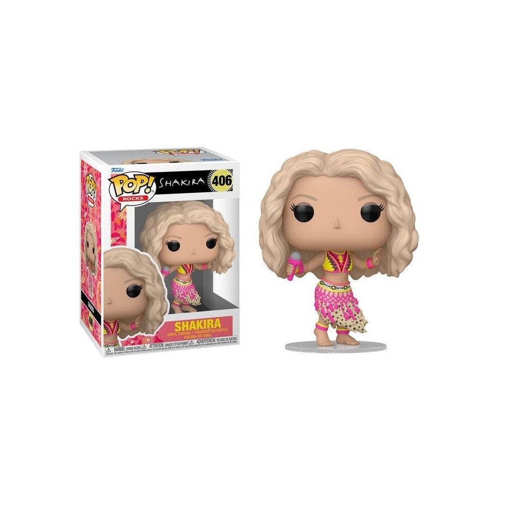FUNKO POP! ROCKS SHAKIRA WAKA WAKA BOBBLE HEAD FIGURE FUNKO